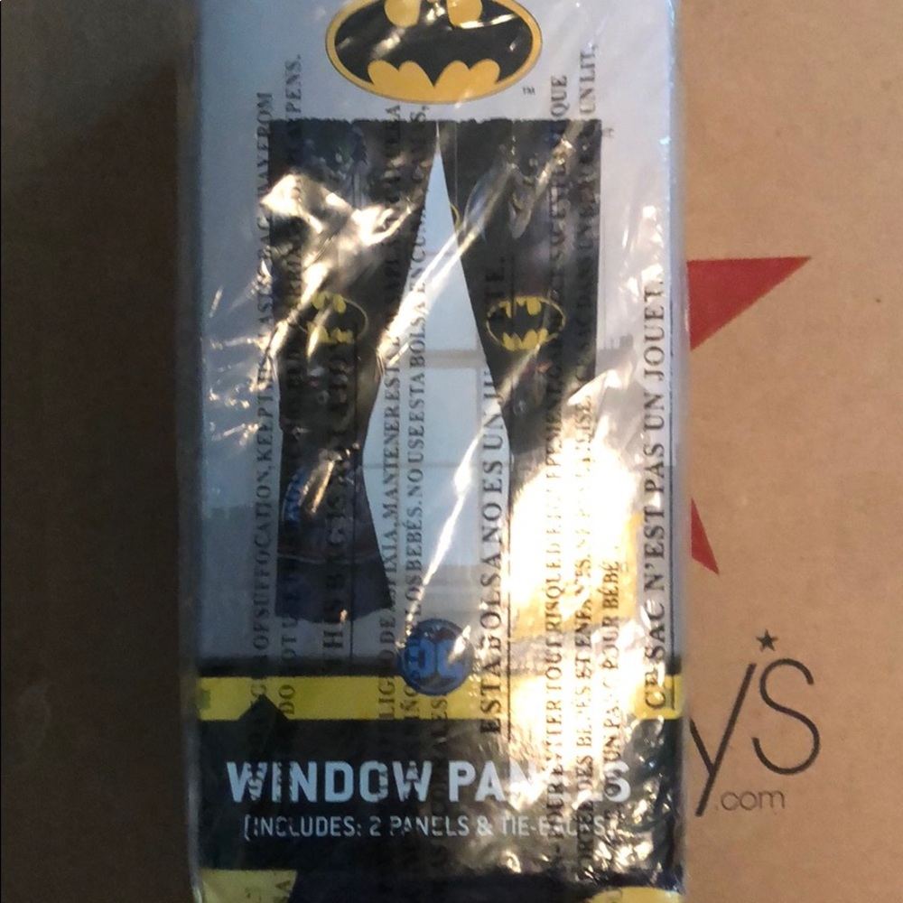 Batman window panels